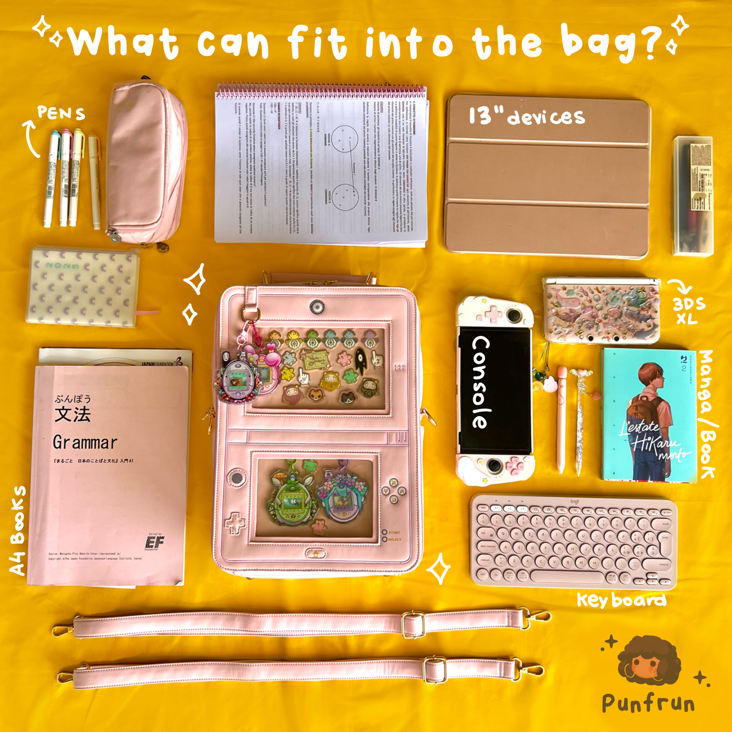 (PRE-ORDER) ITA BAG ✦ Puntendo DS