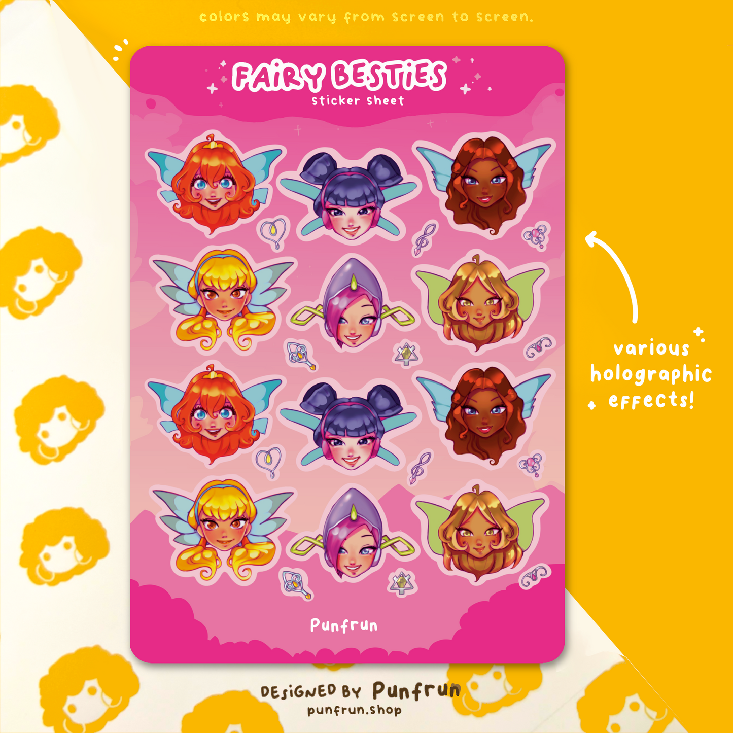 STICKER SHEET ✦ Fairy Besties