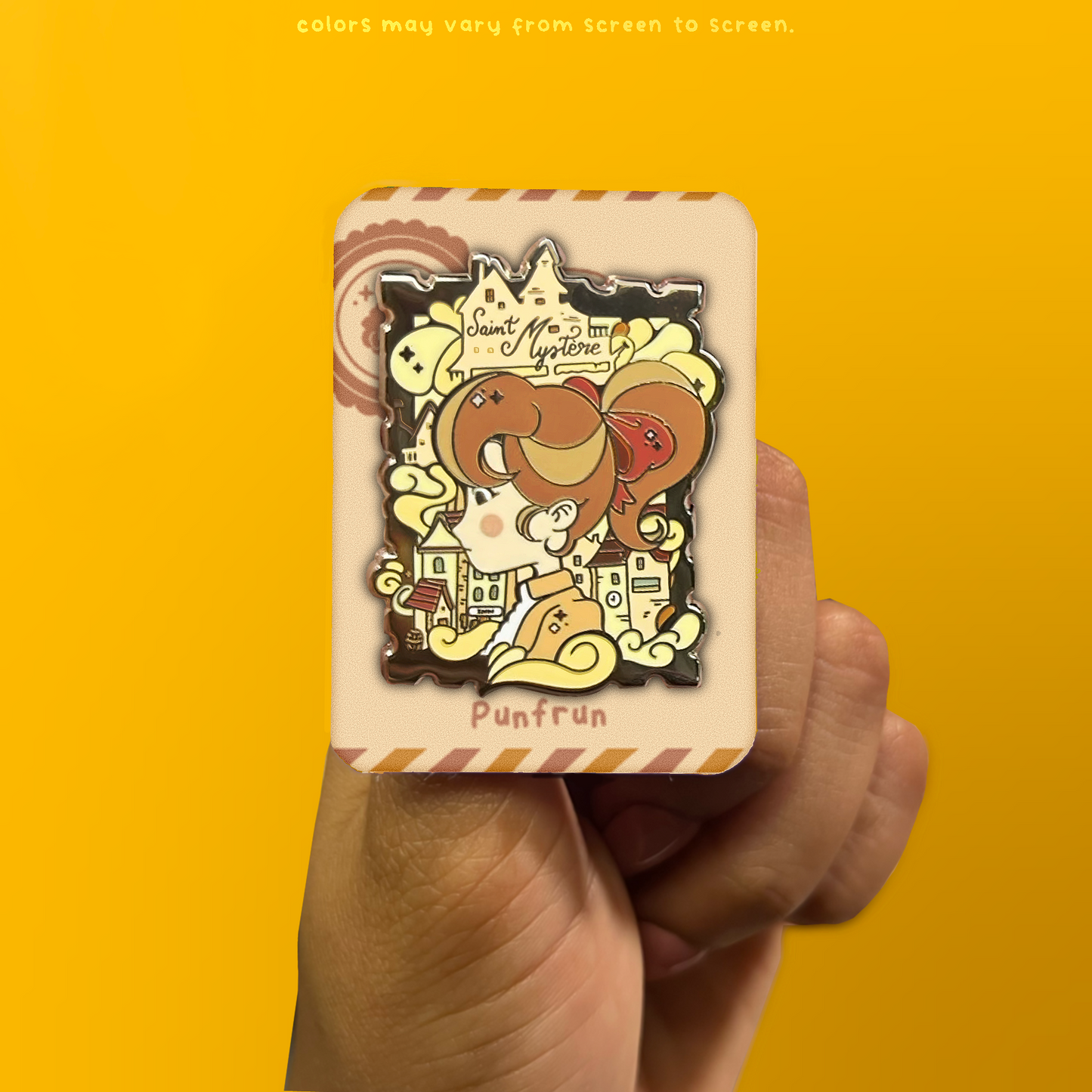 ENAMEL PIN ✦ Puzzled Memories - Saint Mystère