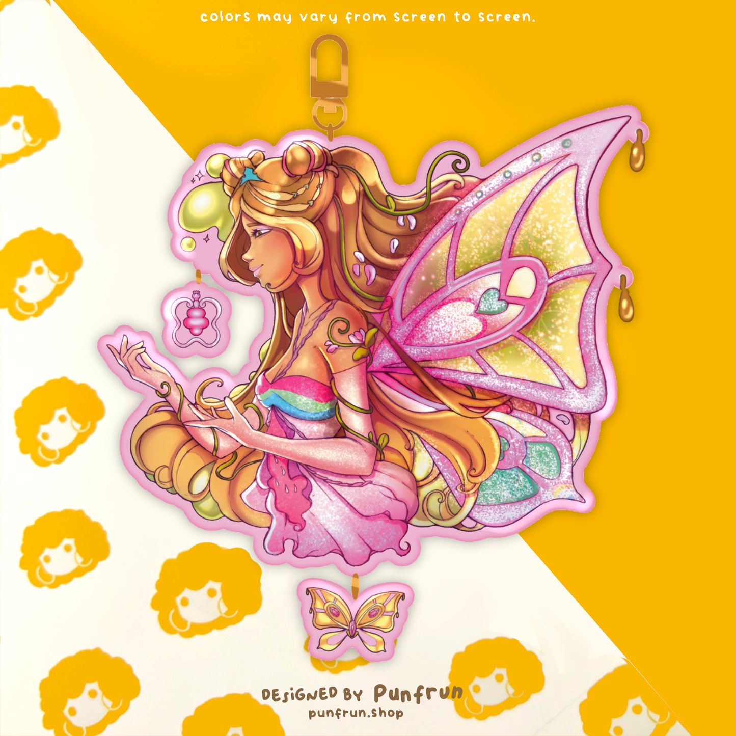 CONNECTION KEYCHAINS ✦ Enchanted Dust - Nature Fairy