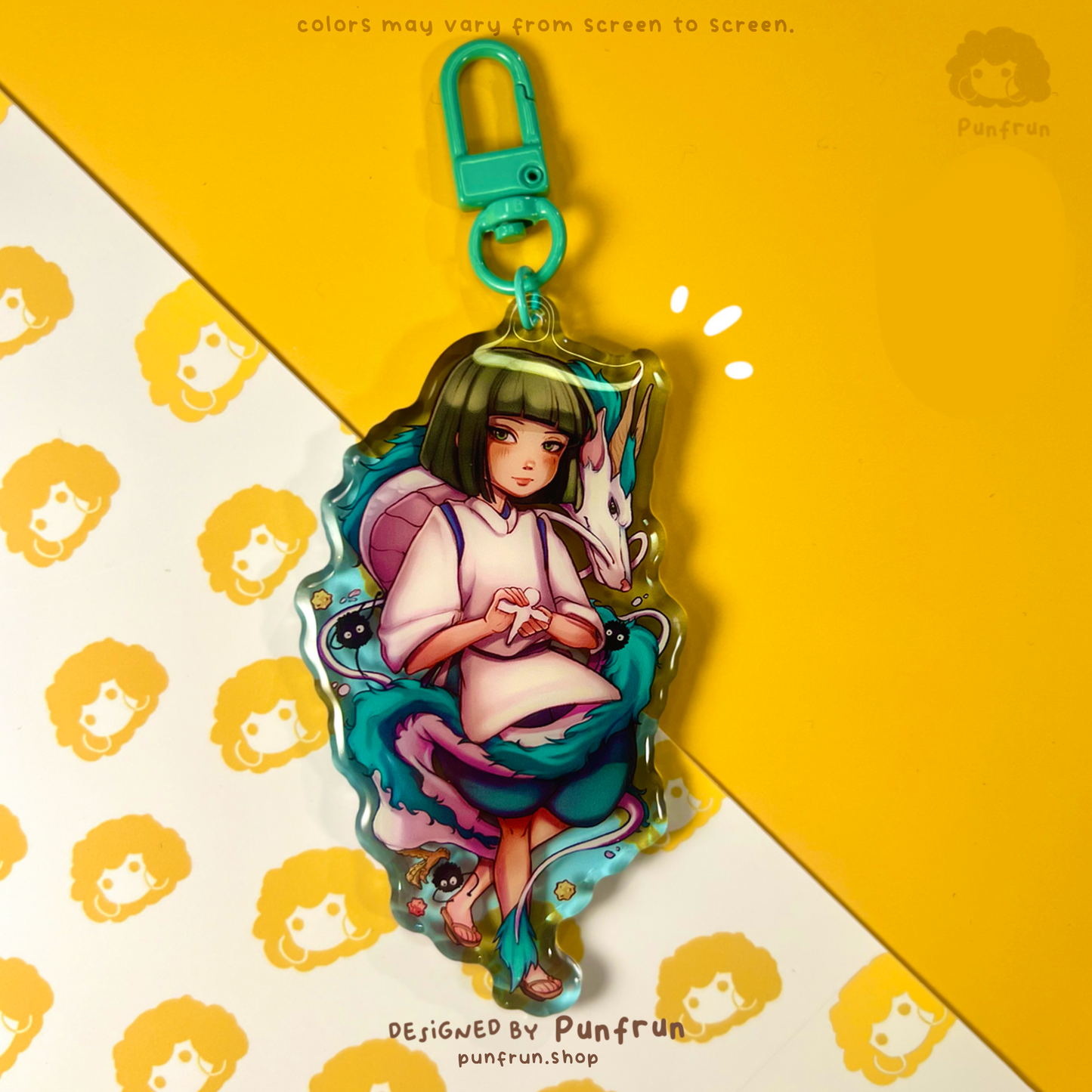 ACRYLIC KEYCHAIN ✦ Ghibli - Haku