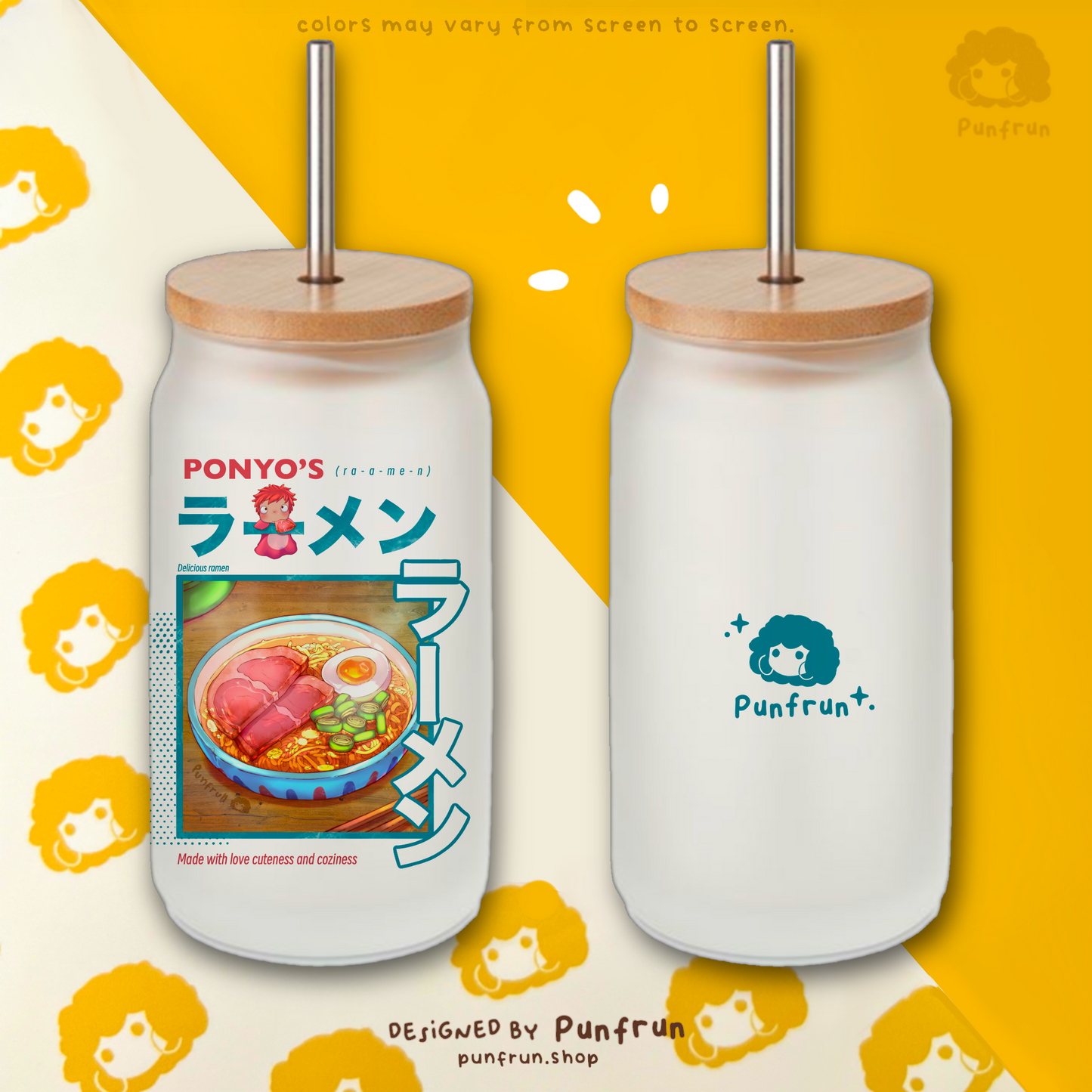 GLASS TUMBLER ✦ Ramen
