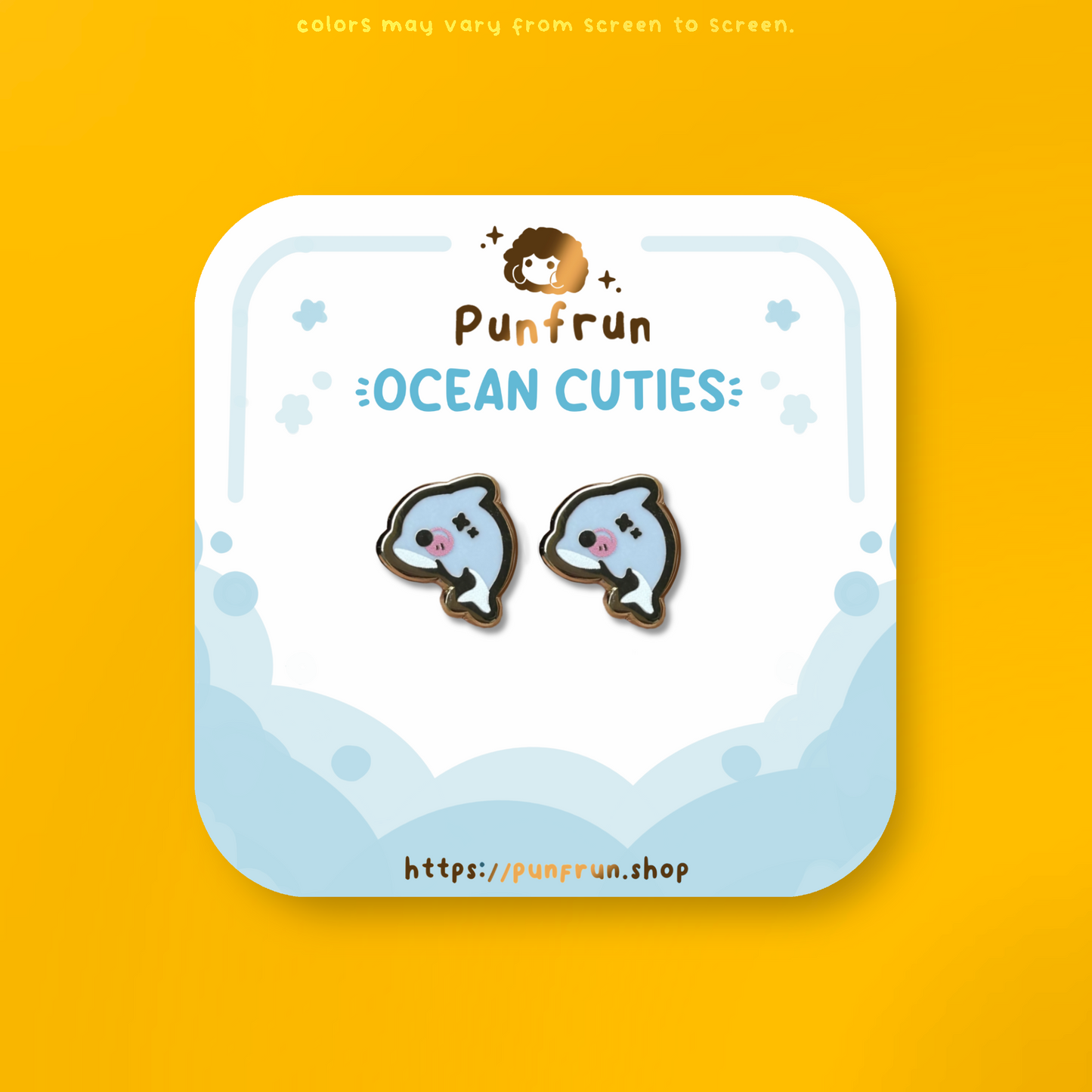 EARRINGS ✦ Ocean Cuties - Dolphin