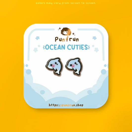 EARRINGS ✦ Ocean Cuties - Dolphin