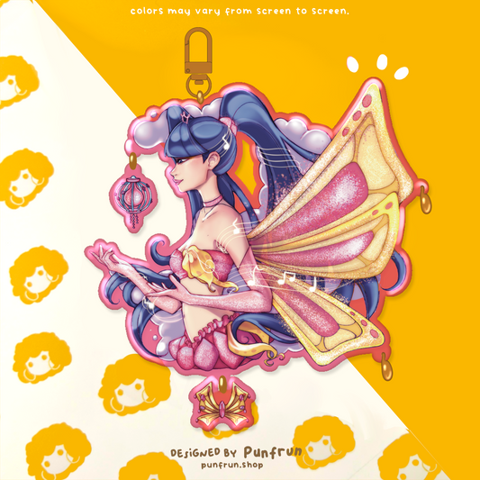 CONNECTION KEYCHAINS ✦ Enchanted Dust - Music Fairy