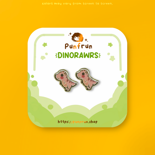 EARRINGS ✦ Dinorawrs - Tyrannosaurus Rex