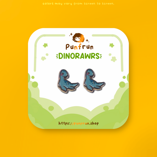 EARRINGS ✦ Dinorawrs - Plesiosaur