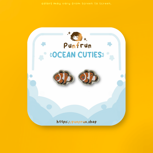 EARRINGS ✦ Clownfish