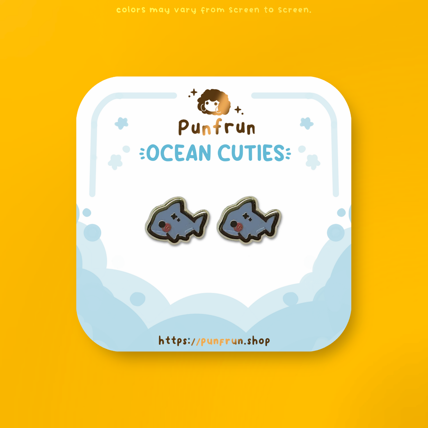 EARRINGS ✦ Ocean Cuties - Shark