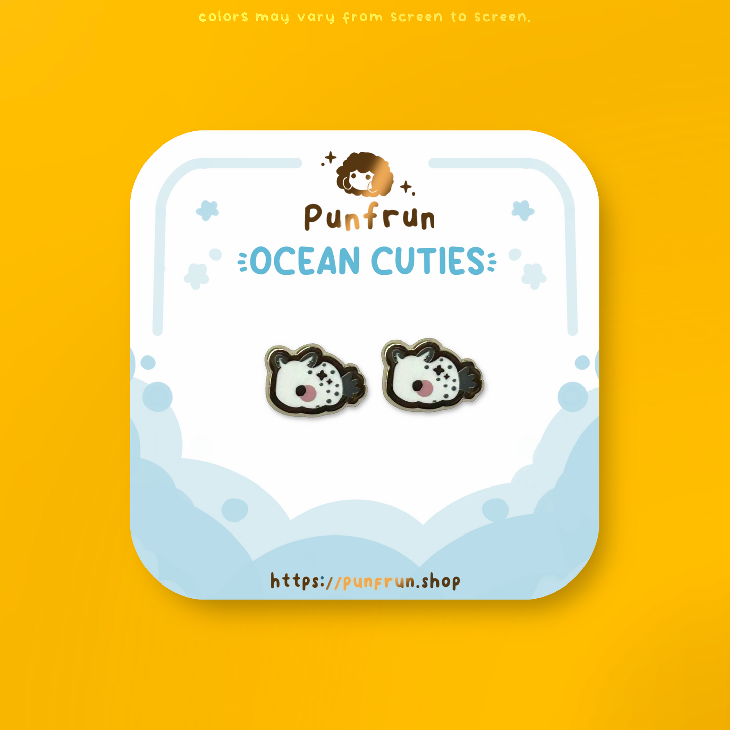 EARRINGS ✦ Ocean Cuties - Sea Bunny