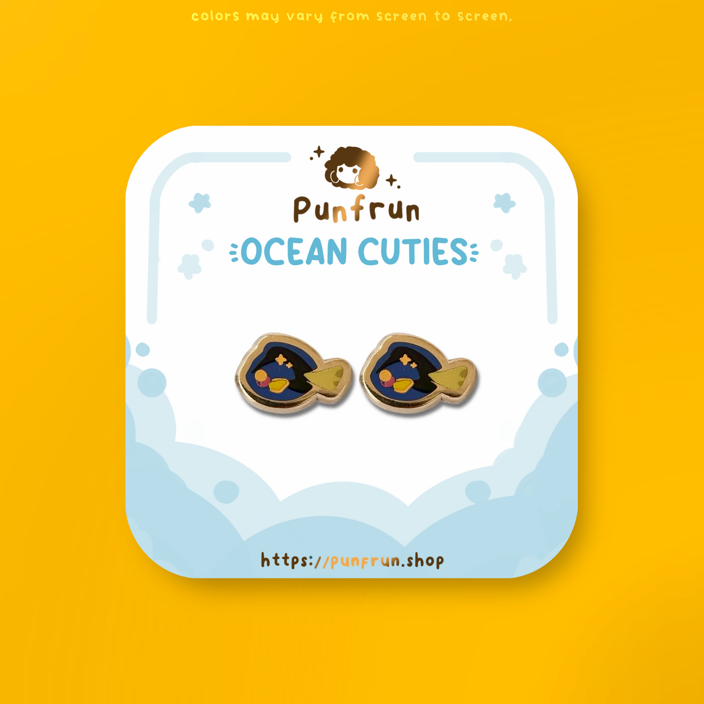 EARRINGS ✦ Ocean Cuties - Surgeon Fish