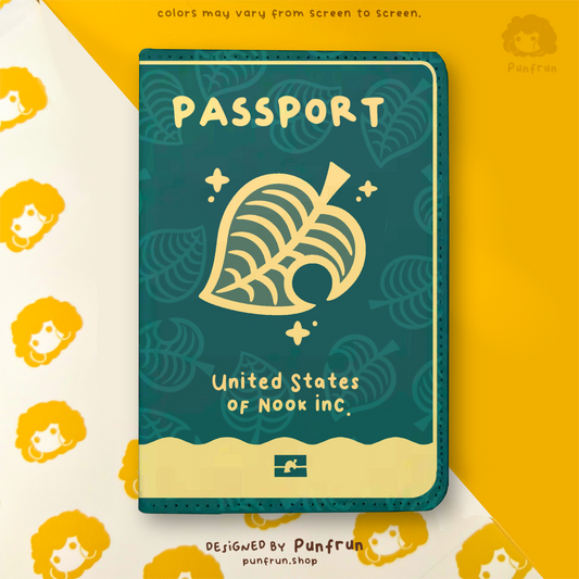 PASSPORT HOLDER ✦ United States of Nook Inc.