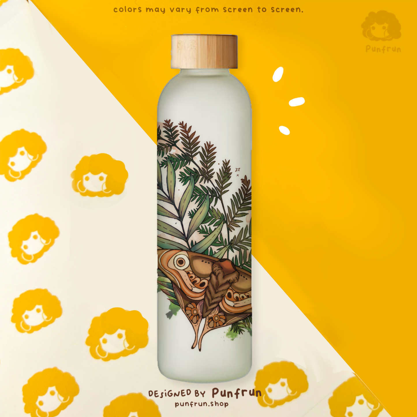 WATER BOTTLE ✦ Moth