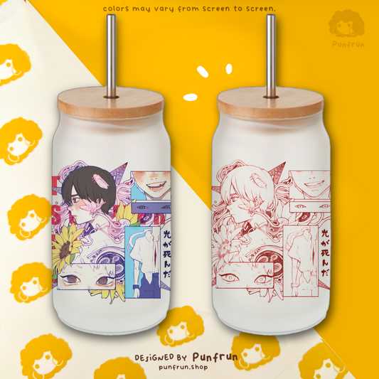 (PRE-ORDER) GLASS TUMBLER  ✦ Hikaru's Summer Death