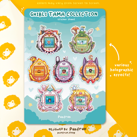 STICKER SHEET ✦ Tama Ghibli