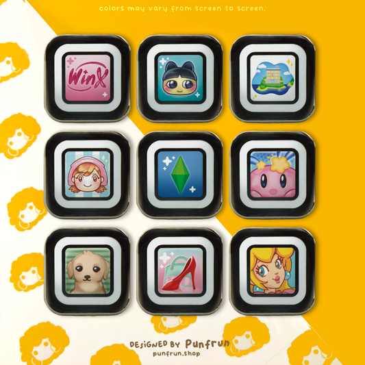 ENAMEL PIN ✦ DS Game Icons - Part A