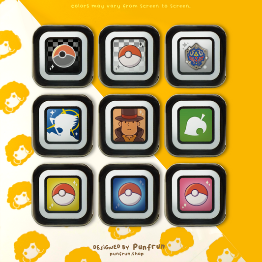 ENAMEL PIN ✦ DS Game Icons - Part B