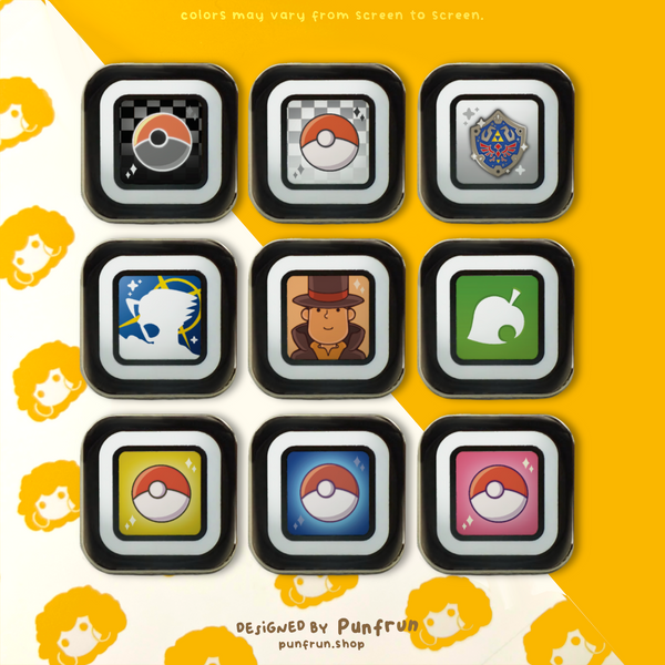 ENAMEL PIN ✦ DS Game Icons - Part B