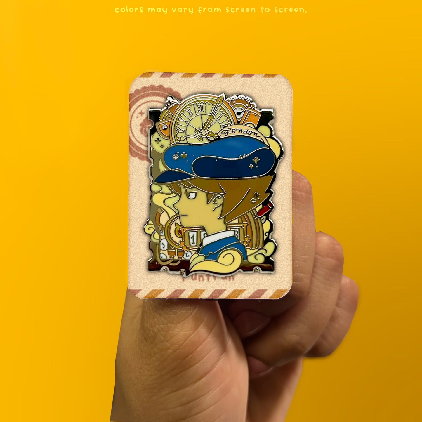 ENAMEL PIN ✦ Puzzled Memories - Future London