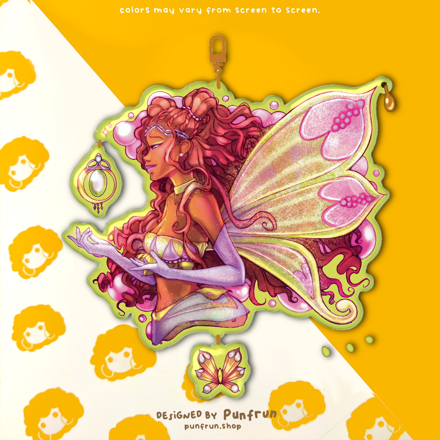 CONNECTION KEYCHAINS ✦ Enchanted Dust - Water Fairy