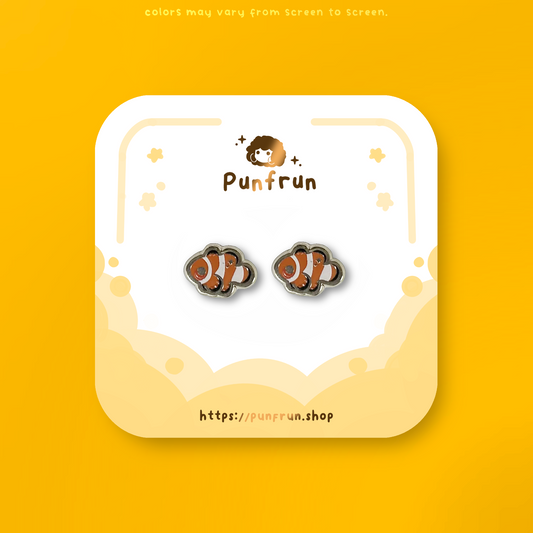 EARRINGS ✦ Clownfish