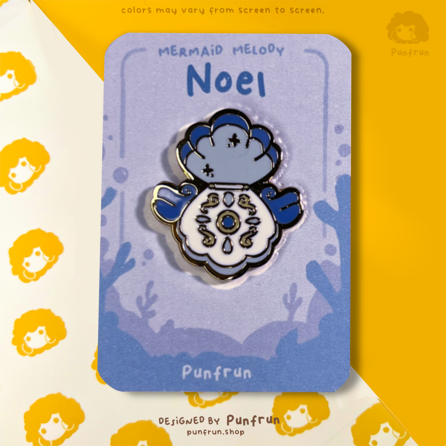 ENAMEL PIN ✦ Mermaid Pearl