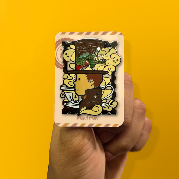 ENAMEL PIN ✦ Puzzled Memories - Molentary Express